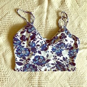 H&M Floral Crop Top